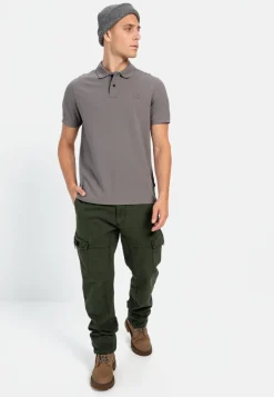 Herren Camel Active T-Shirts & Polos^Halbarm Poloshirt aus reiner Baumwolle