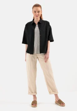 Damen Camel Active Blusen^Halbarmbluse im Boxy Style