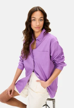 Damen Camel Active Blusen^Hemdbluse aus Baumwolle