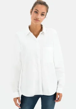 Damen Camel Active Blusen^Hemdbluse aus Organic Cotton