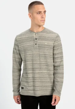 Herren Camel Active T-Shirts & Polos^Henley Langarmshirt mit Cooling Effekt