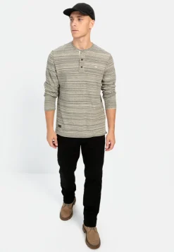 Herren Camel Active T-Shirts & Polos^Henley Langarmshirt mit Cooling Effekt