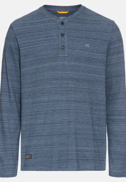 Herren Camel Active T-Shirts & Polos^Henley Langarmshirt mit Cooling Effekt