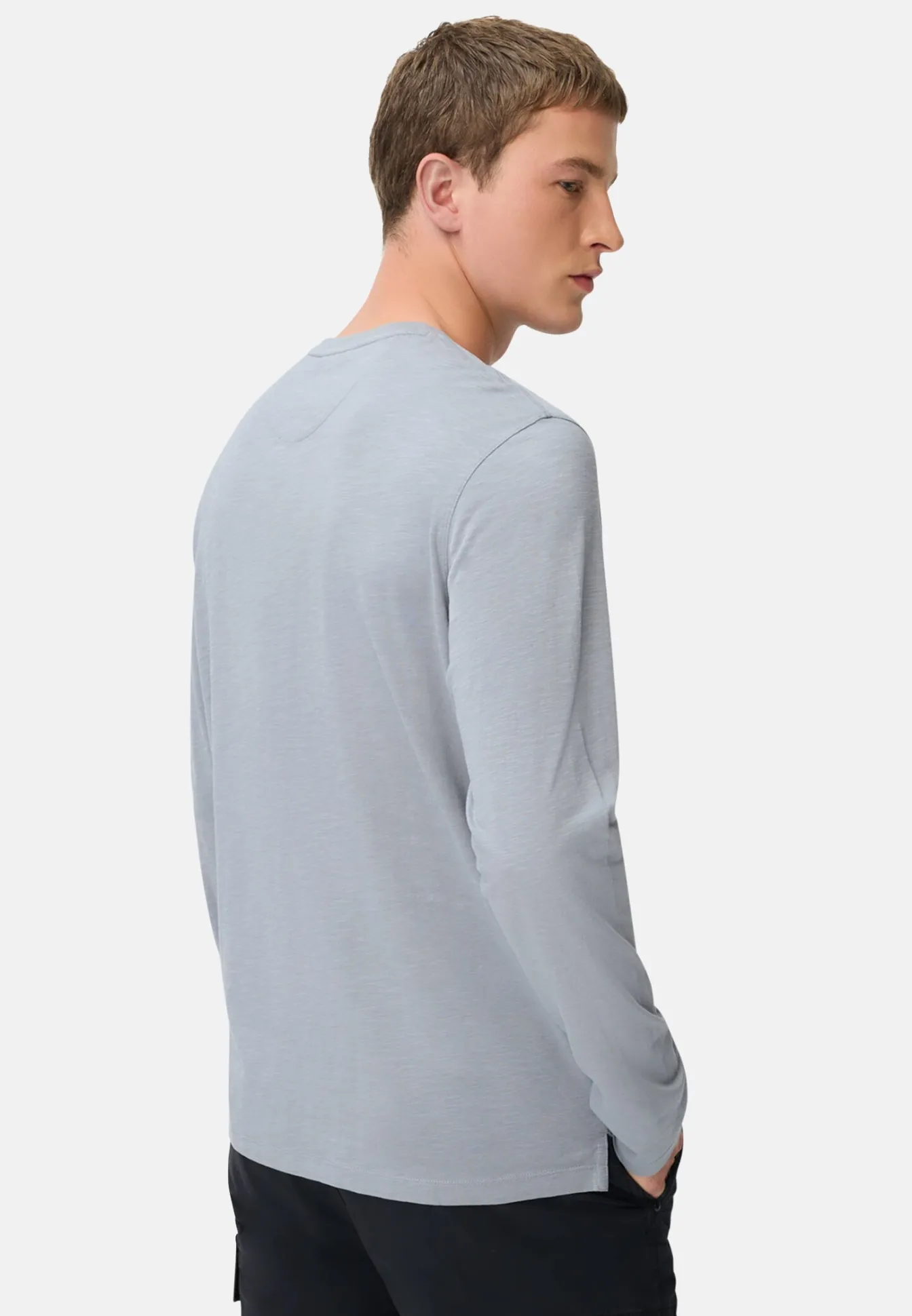 Herren Camel Active T-Shirts & Polos^Henley Shirt aus reiner Baumwolle