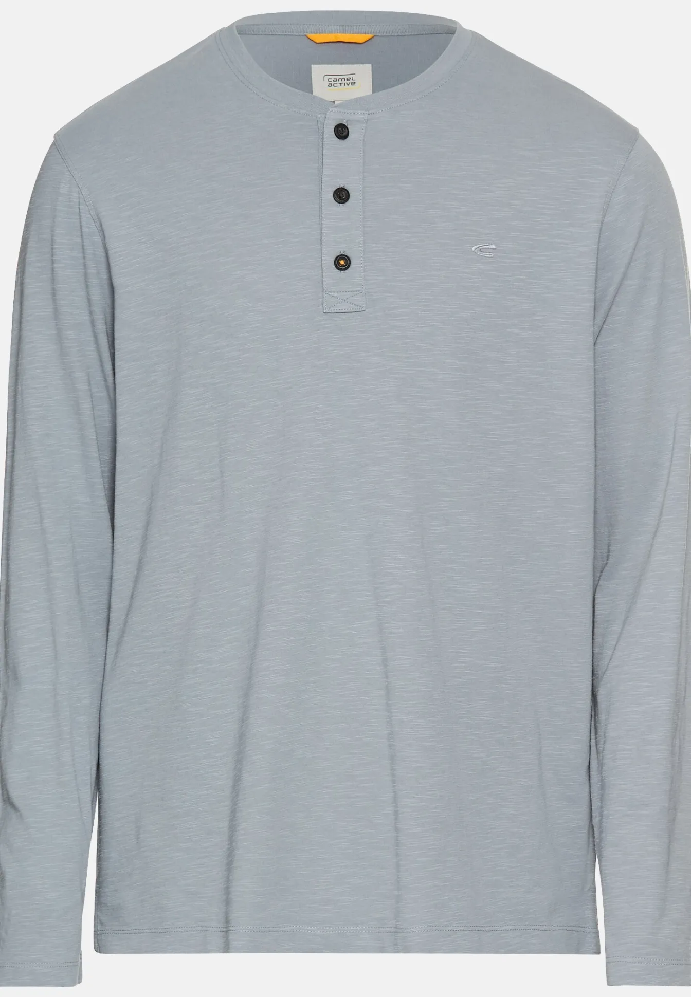 Herren Camel Active T-Shirts & Polos^Henley Shirt aus reiner Baumwolle
