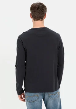 Herren Camel Active T-Shirts & Polos^Henleyshirt aus nachhaltigem Organic Cotton