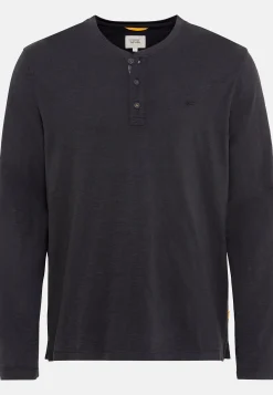 Herren Camel Active T-Shirts & Polos^Henleyshirt aus nachhaltigem Organic Cotton