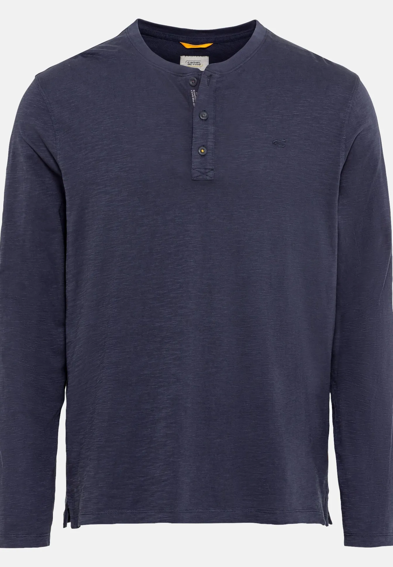 Herren Camel Active T-Shirts & Polos^Henleyshirt aus nachhaltigem Organic Cotton
