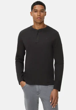 Herren Camel Active T-Shirts & Polos^Henleyshirt aus reiner Baumwolle