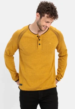 Herren Camel Active T-Shirts & Polos^Henleyshirt aus zertifiziertem Organic Cotton