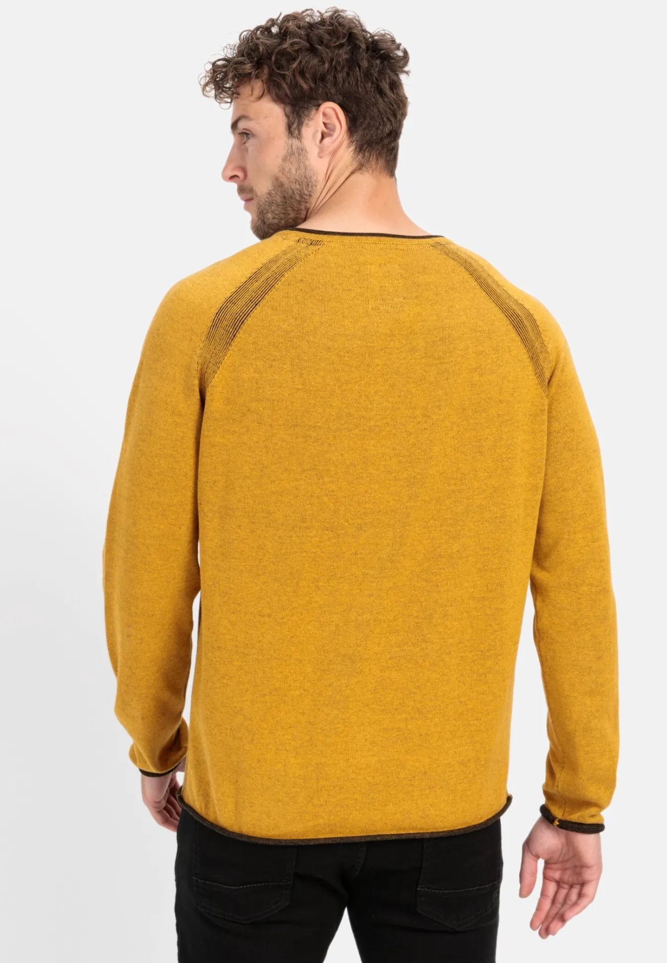 Herren Camel Active T-Shirts & Polos^Henleyshirt aus zertifiziertem Organic Cotton