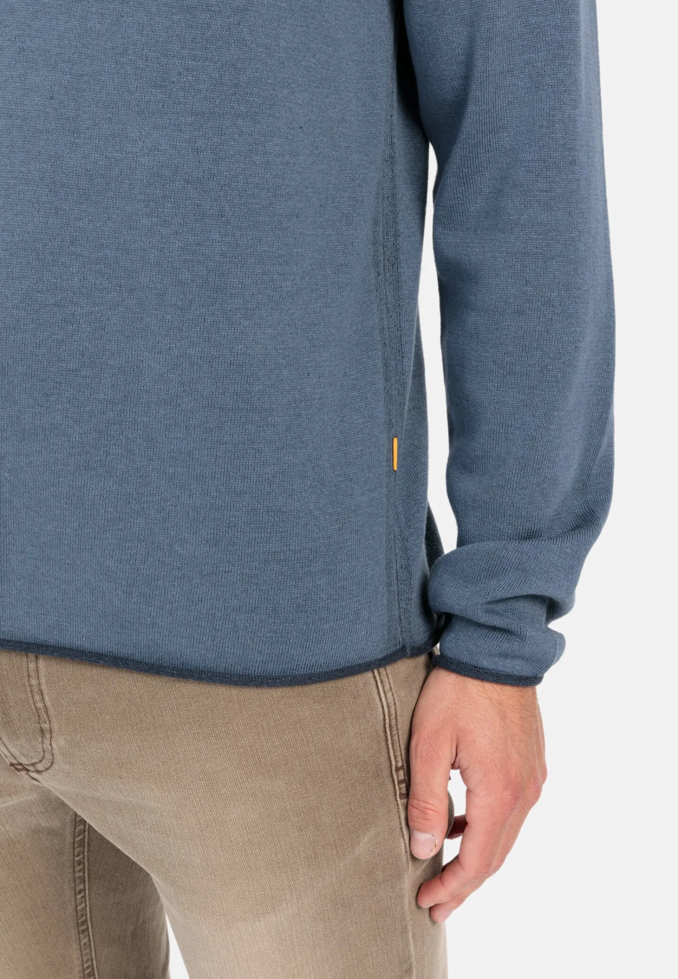 Herren Camel Active T-Shirts & Polos^Henleyshirt aus zertifiziertem Organic Cotton
