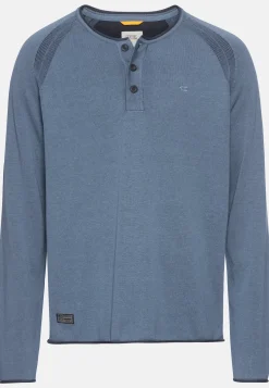 Herren Camel Active T-Shirts & Polos^Henleyshirt aus zertifiziertem Organic Cotton