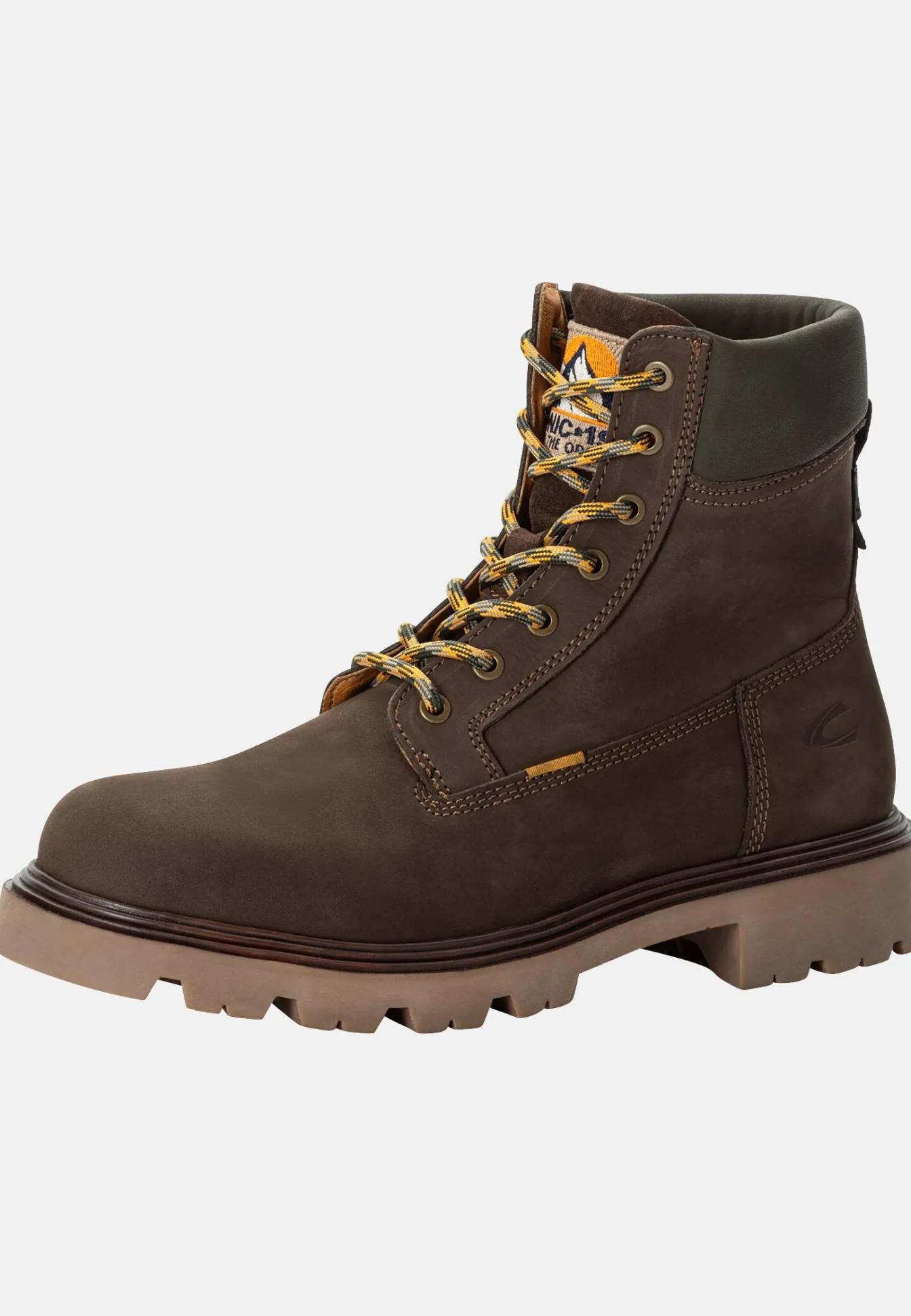 Herren Camel Active Boots^Hoher Schnürboot aus Nubukleder