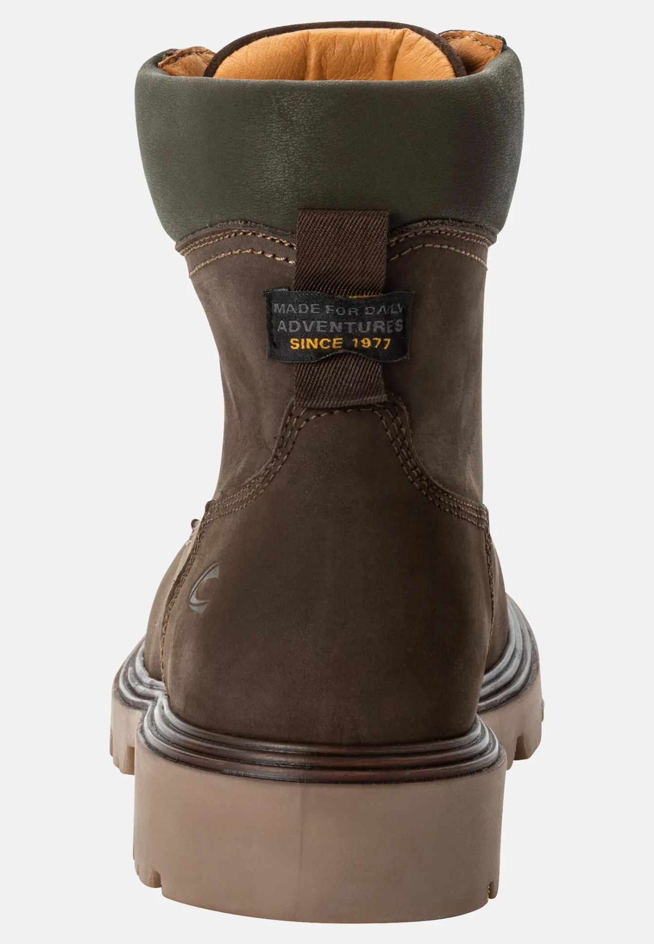 Herren Camel Active Boots^Hoher Schnürboot aus Nubukleder