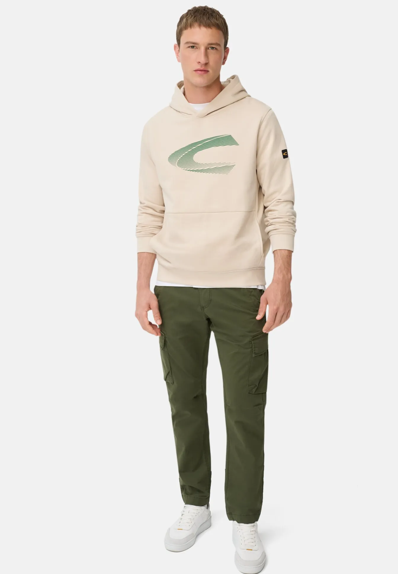 Herren Camel Active Sweatshirts & Hoodies^Hoodie aus Baumwollmix