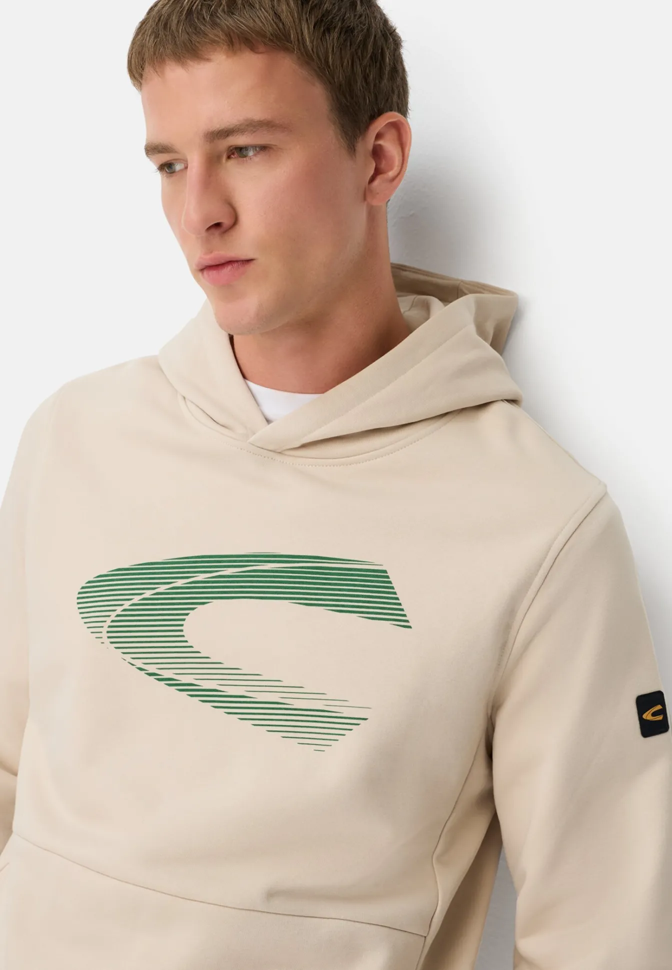 Herren Camel Active Sweatshirts & Hoodies^Hoodie aus Baumwollmix