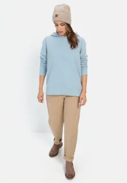 Damen Camel Active Sweatshirts & Hoodies^Hoodie aus reiner Baumwolle