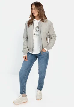Damen Camel Active Sweatshirts & Hoodies^Hoodie mit Print aus Organic Cotton