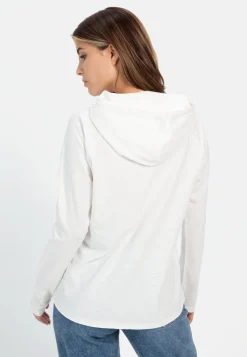 Damen Camel Active Sweatshirts & Hoodies^Hoodie mit Print aus Organic Cotton