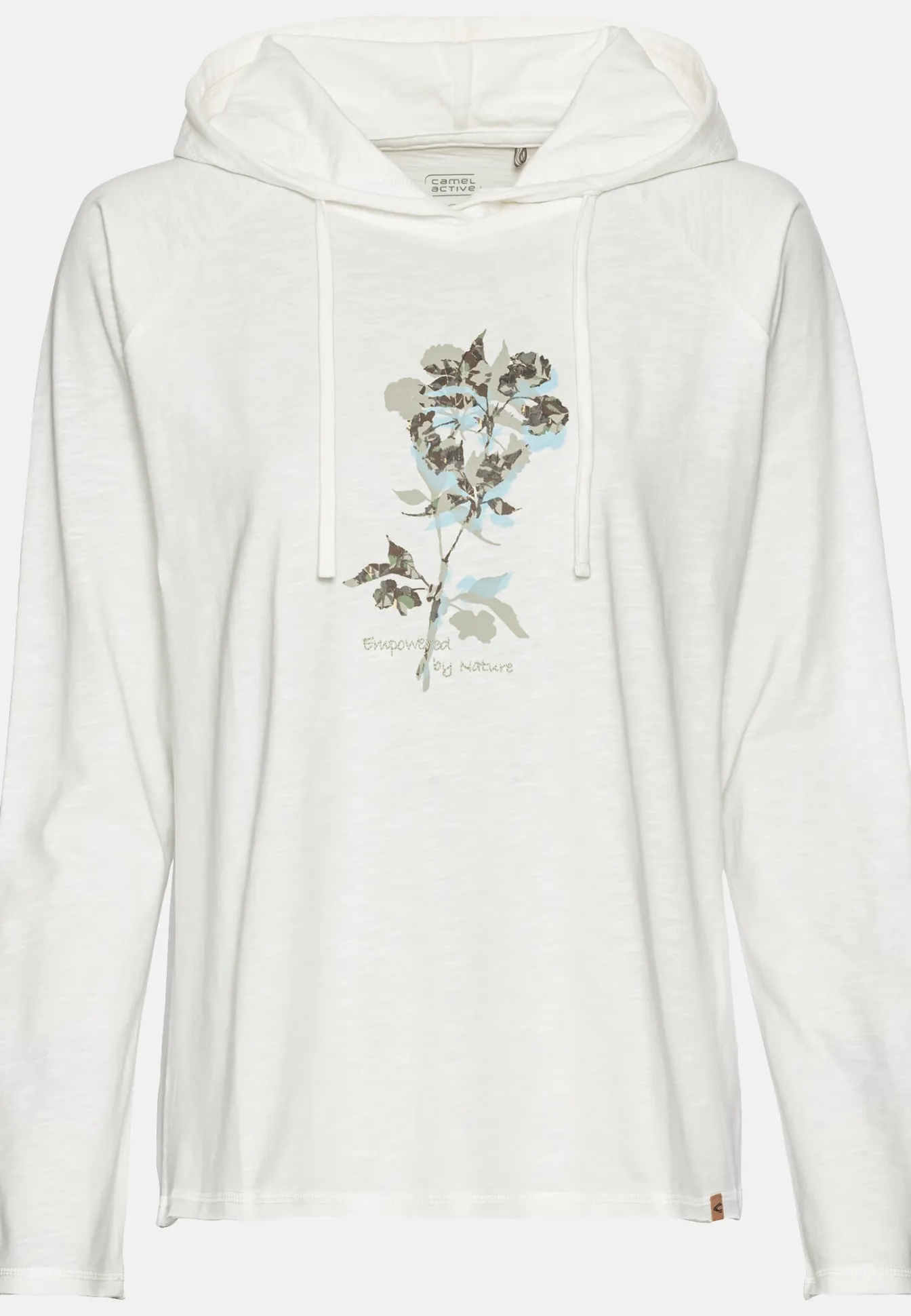 Damen Camel Active Sweatshirts & Hoodies^Hoodie mit Print aus Organic Cotton