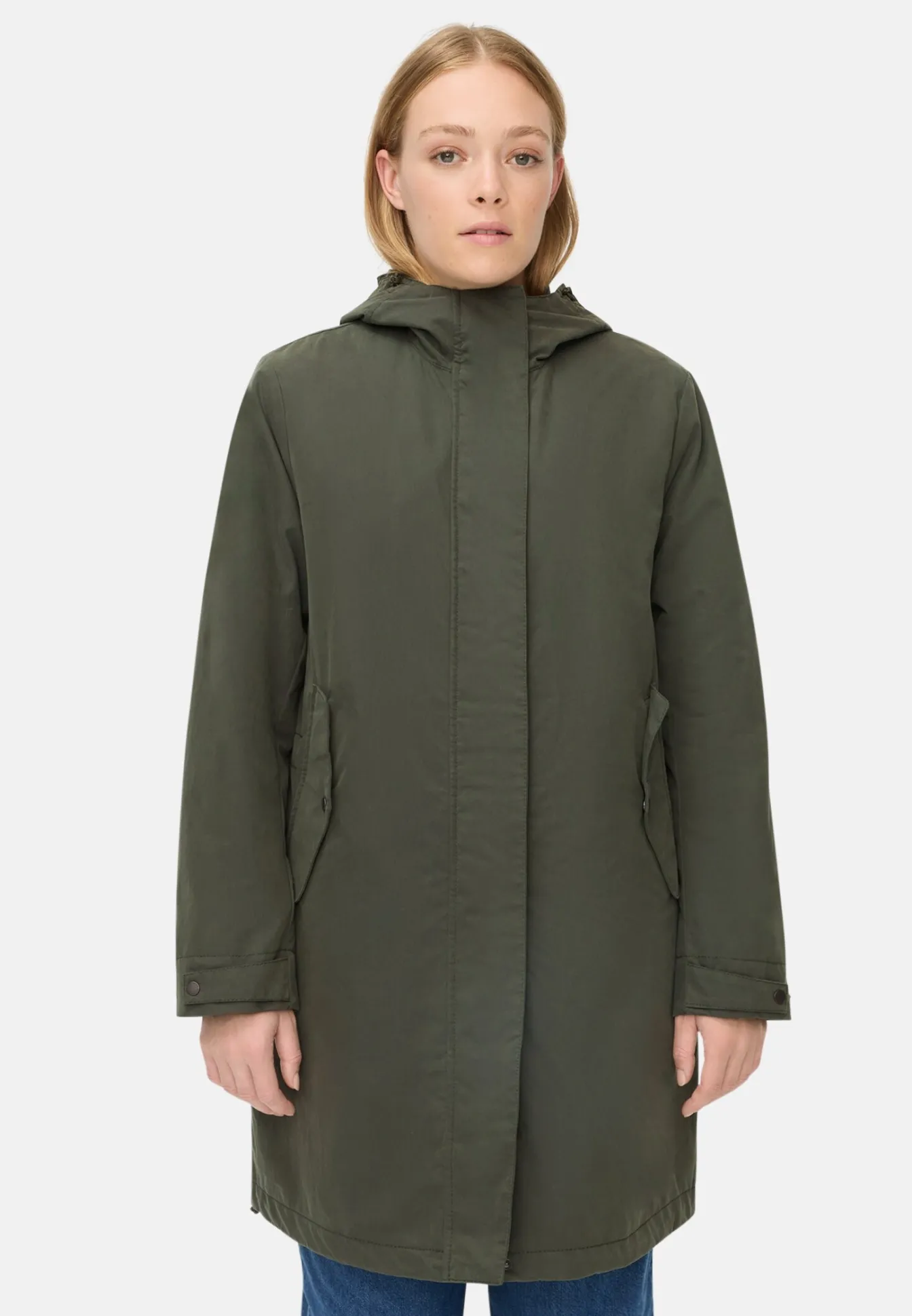 Damen Camel Active Jacken & Westen^2-in-1 Parka mit herausnehmbarem Innenfutter