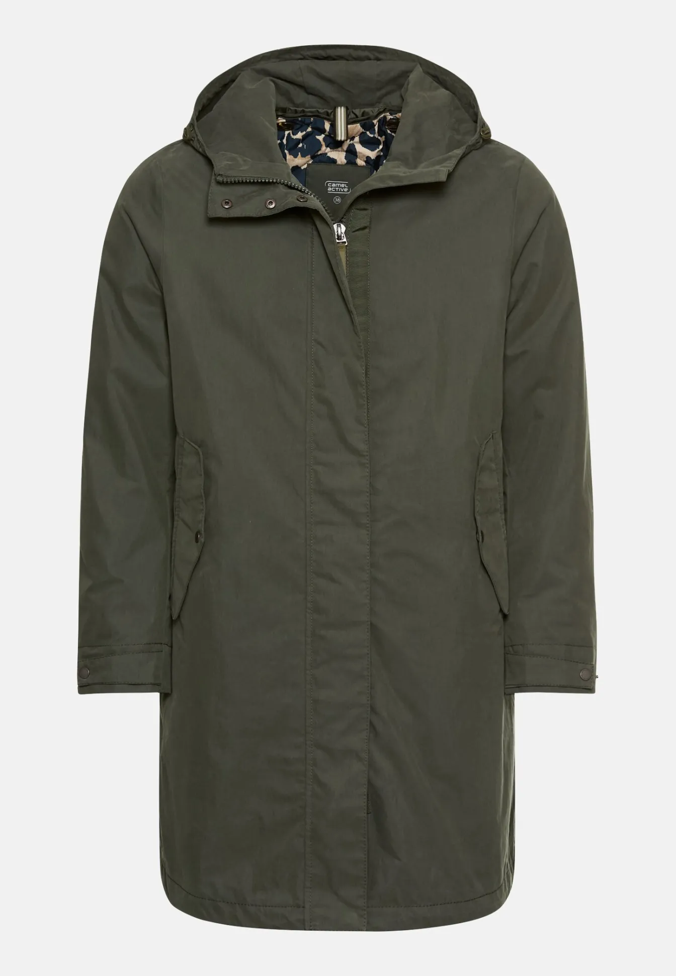 Damen Camel Active Jacken & Westen^2-in-1 Parka mit herausnehmbarem Innenfutter