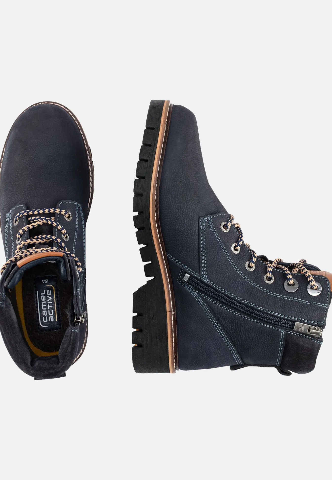 Damen Camel Active Stiefel & Boots^ISA Boot aus echtem Leder