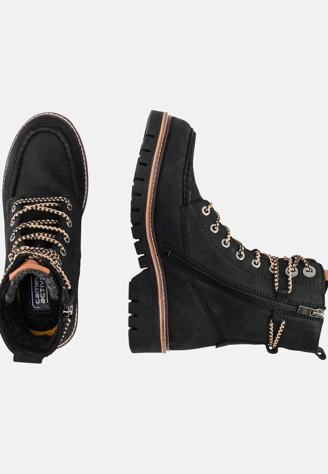 Damen Camel Active Stiefel & Boots^ISA Boot aus echtem Leder