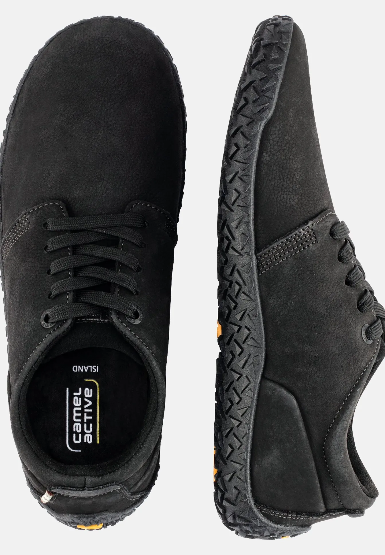 Damen Camel Active Sneaker^ISLAND Sneaker aus weichem Nubukleder
