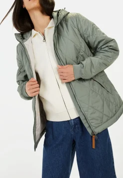 Damen Camel Active Jacken & Westen^Jacke mit Diamant Steppung