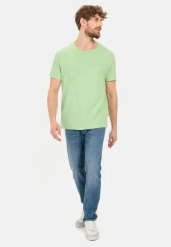 Herren Camel Active T-Shirts & Polos^Jersey T-Shirt aus zertifiziertem Organic Cotton