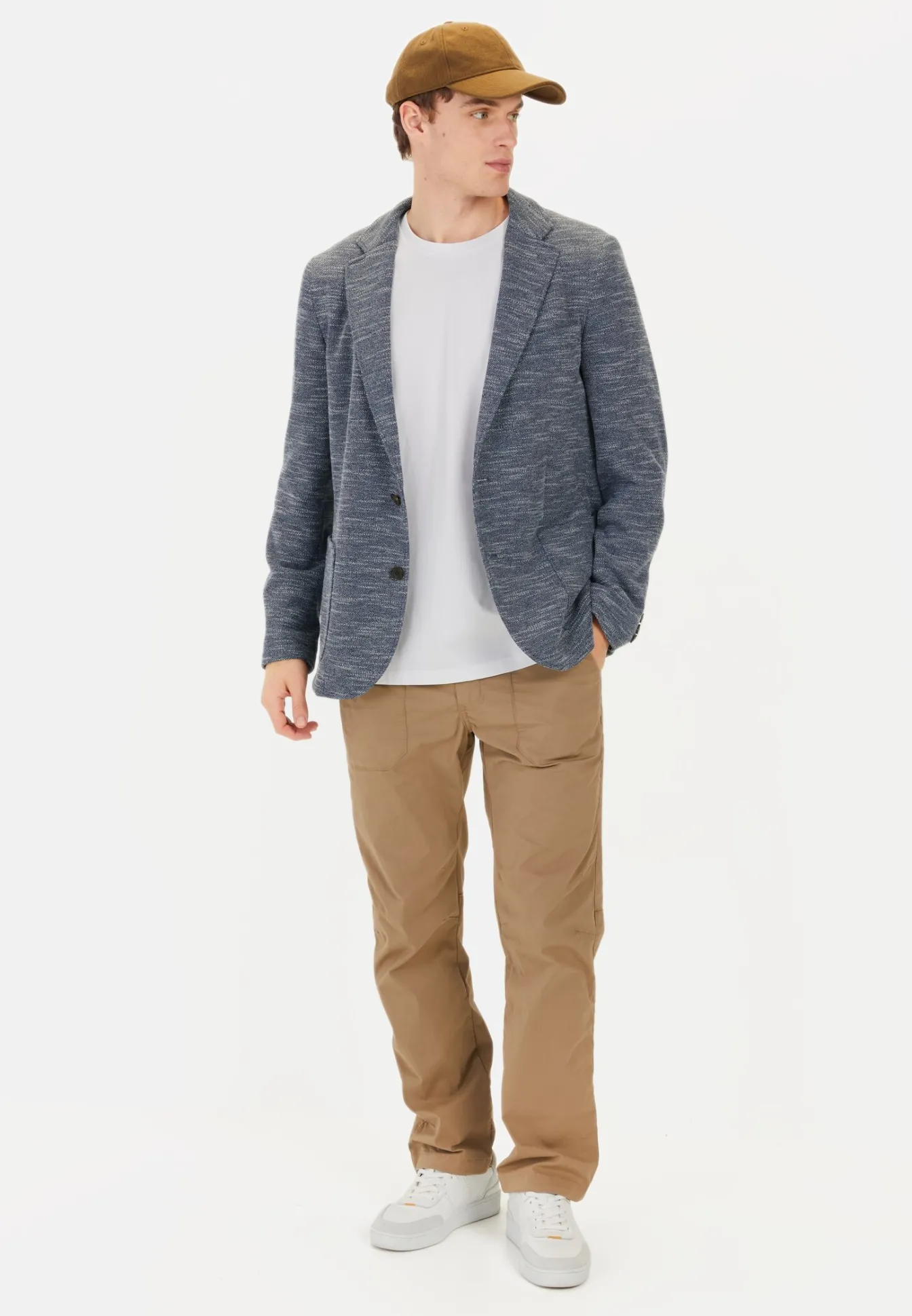 Herren Camel Active Sakkos & Westen^Jersey-Sakko mit 2-Knopf-Verschluss