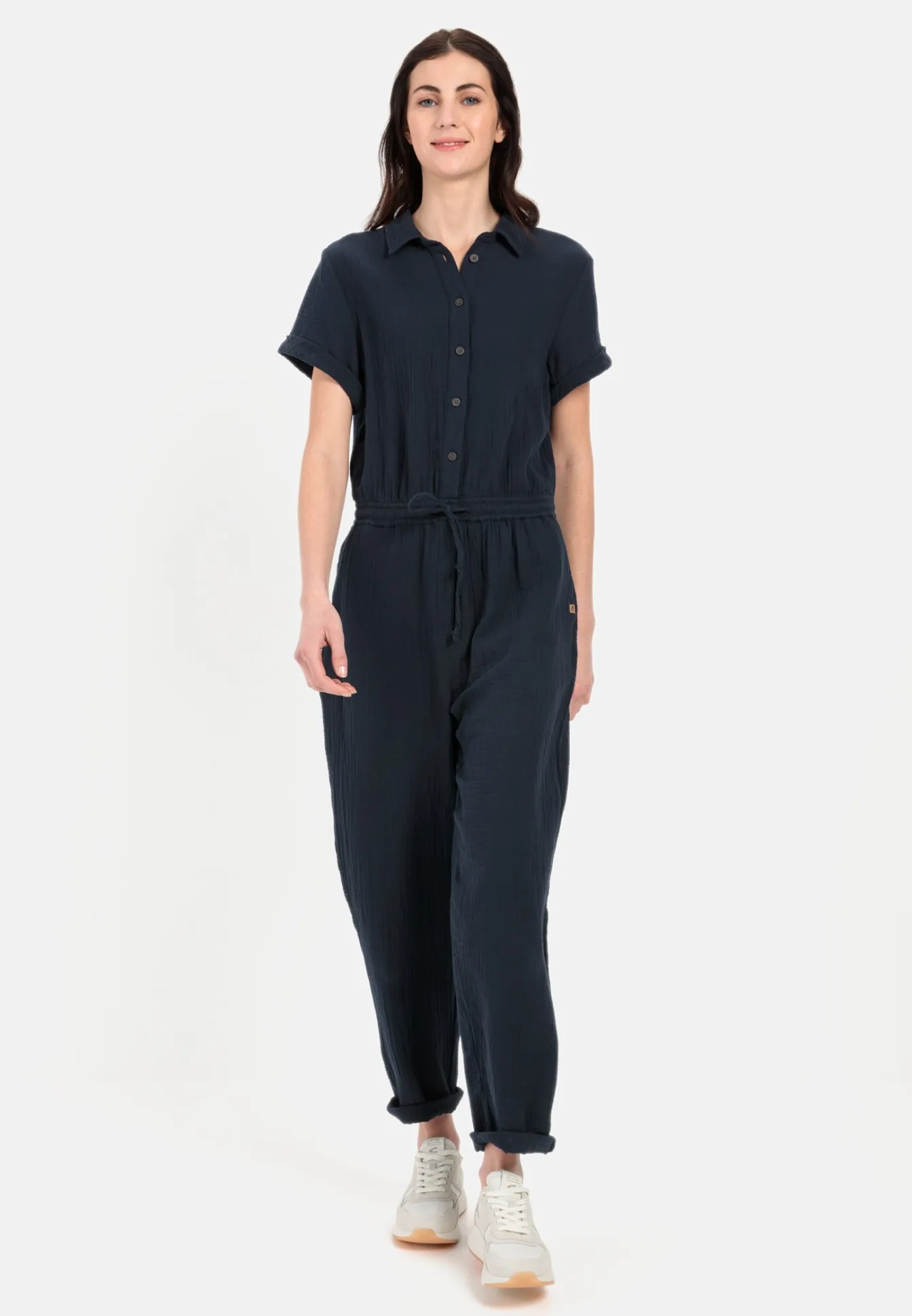 Damen Camel Active Jumpsuits^Jumpsuit aus sommerlichem Musselin