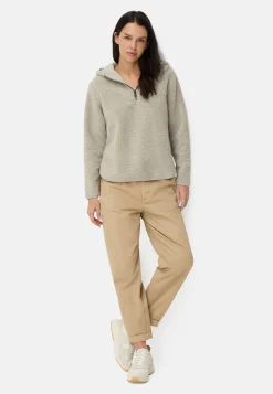 Damen Camel Active Pullover & Cardigans^Kapuzenpullover aus Teddyfleece