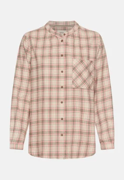 Damen Camel Active Blusen^Karobluse aus Baumwollmix