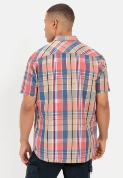 Herren Camel Active Hemden^Karohemd aus Leinenmix