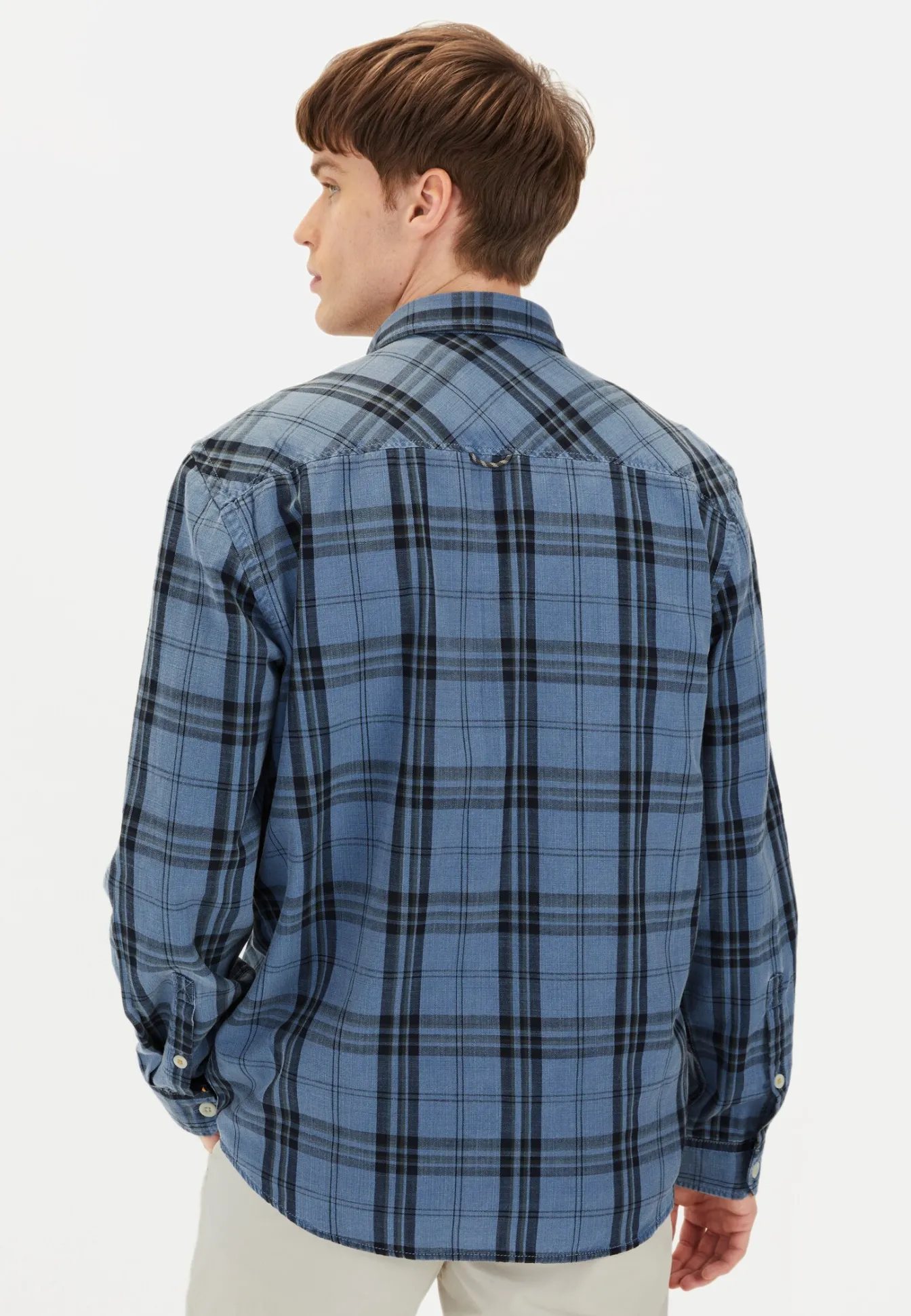 Herren Camel Active Hemden^Karohemd aus reiner Baumwolle