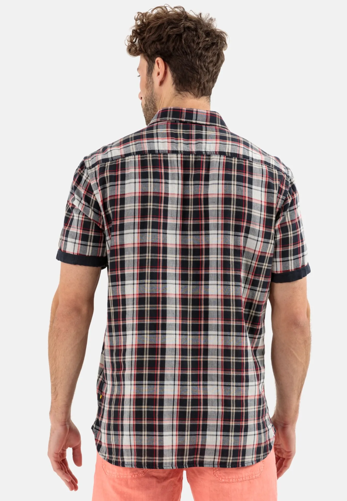 Herren Camel Active Hemden^Karohemd aus reiner Baumwolle