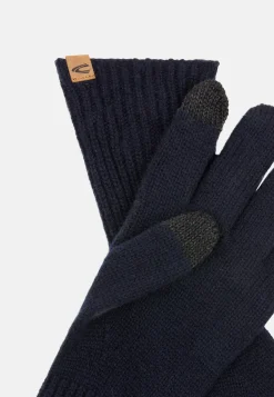 Damen Camel Active Handschuhe^Kaschmirhandschuhe mit Rippenstruktur