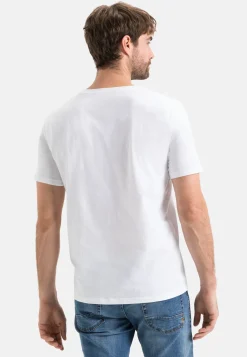 Herren Camel Active T-Shirts & Polos^Kurzarm Basic T-Shirt aus reiner Baumwolle