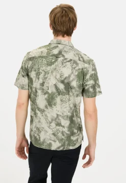 Herren Camel Active Hemden^Kurzarm Hemd aus Baumwolle