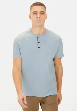 Herren Camel Active T-Shirts & Polos^Kurzarm Henley aus Organic Cotton