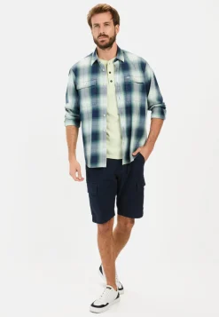 Herren Camel Active T-Shirts & Polos^Kurzarm Henley aus Organic Cotton