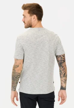 Herren Camel Active T-Shirts & Polos^Kurzarm Henley aus reiner Baumwolle