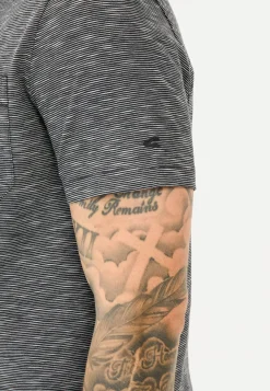 Herren Camel Active T-Shirts & Polos^Kurzarm Henley aus reiner Baumwolle