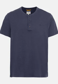 Herren Camel Active T-Shirts & Polos^Kurzarm Henleyshirt aus reiner Baumwolle
