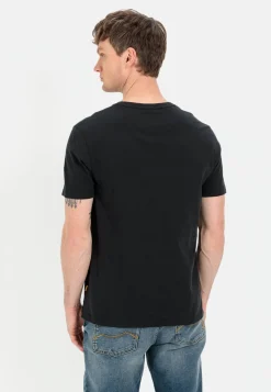 Herren Camel Active T-Shirts & Polos^Kurzarm Henleyshirt aus reiner Baumwolle