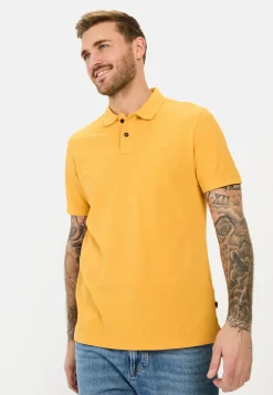 Herren Camel Active T-Shirts & Polos^Kurzarm Poloshirt aus Baumwolle