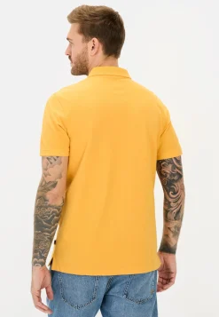 Herren Camel Active T-Shirts & Polos^Kurzarm Poloshirt aus Baumwolle